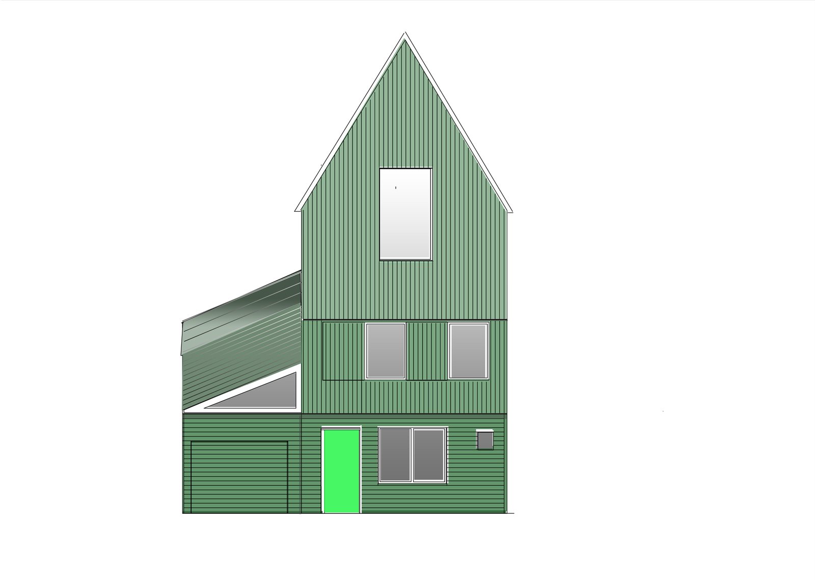 Zaanse eilanden: het zaans serre huis – ruth visser architecten